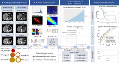 Association of CT-Based Delta Radiomics Biomarker With Progression-Free Survival in Patients With Colorectal Liver Metastases Undergo Chemotherapy